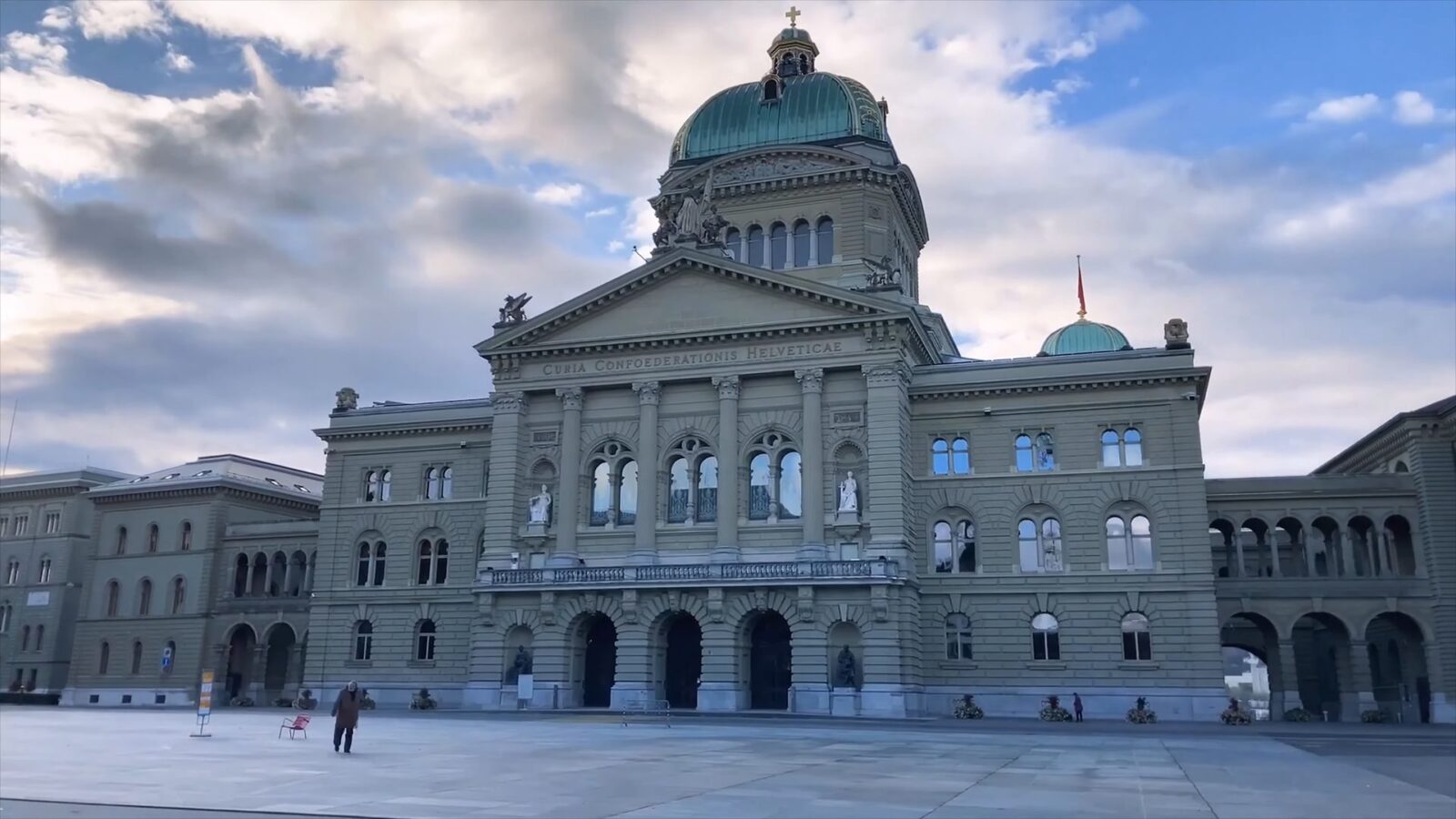 The Federal Palace in Bern, seat of the Swiss parliament and government