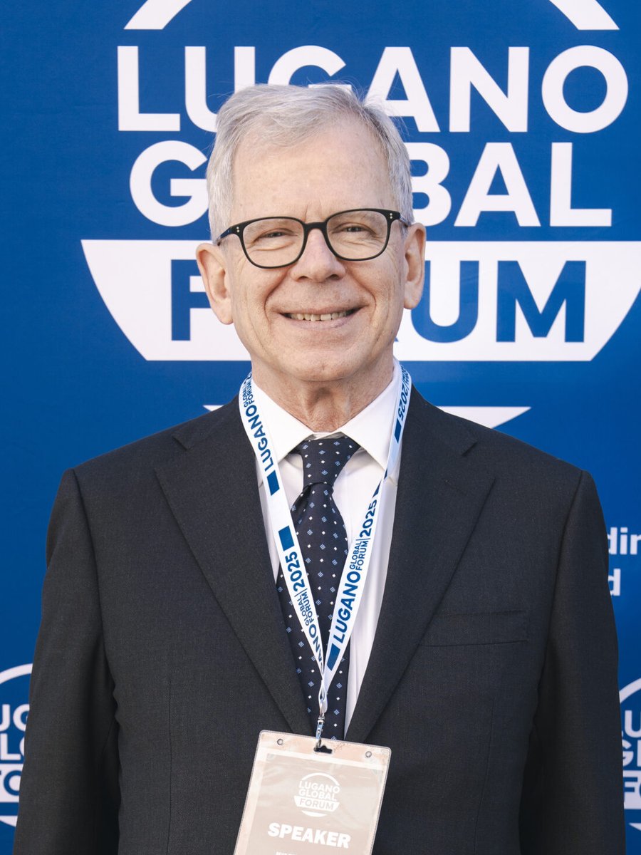 Ambassador Bernardino Regazzoni at the Lugano Global Forum 2025