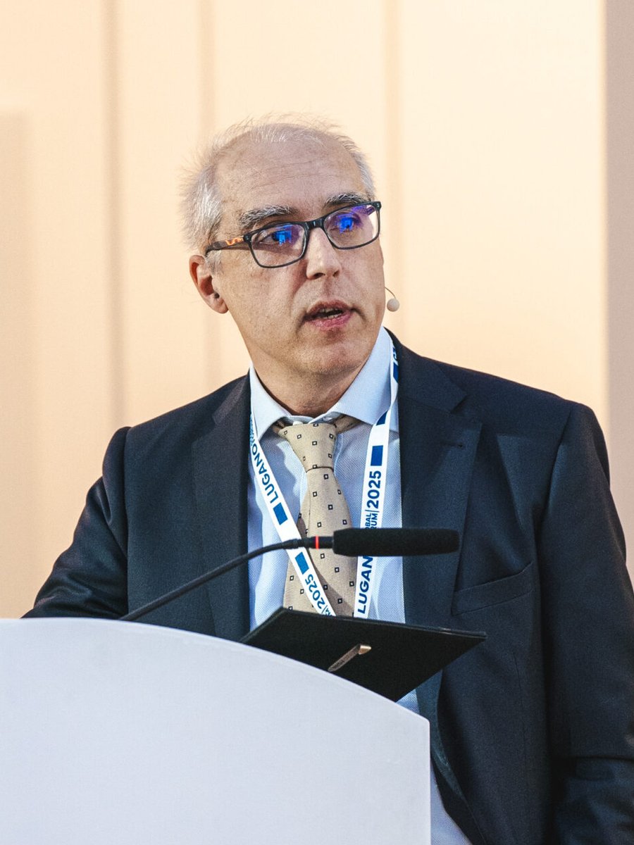 Dimitri Loringett at the Lugano Global Forum 2025
