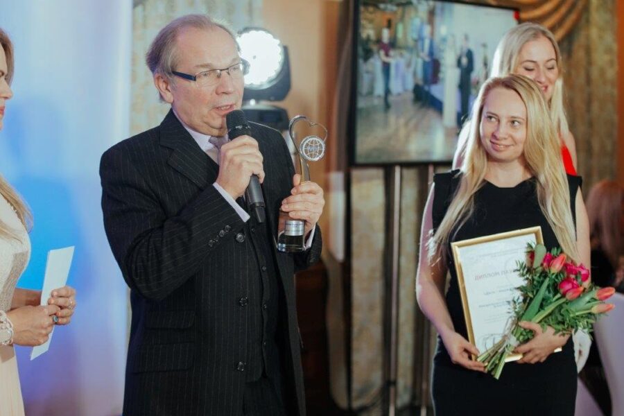 Award ceremony at the World Charity Forum